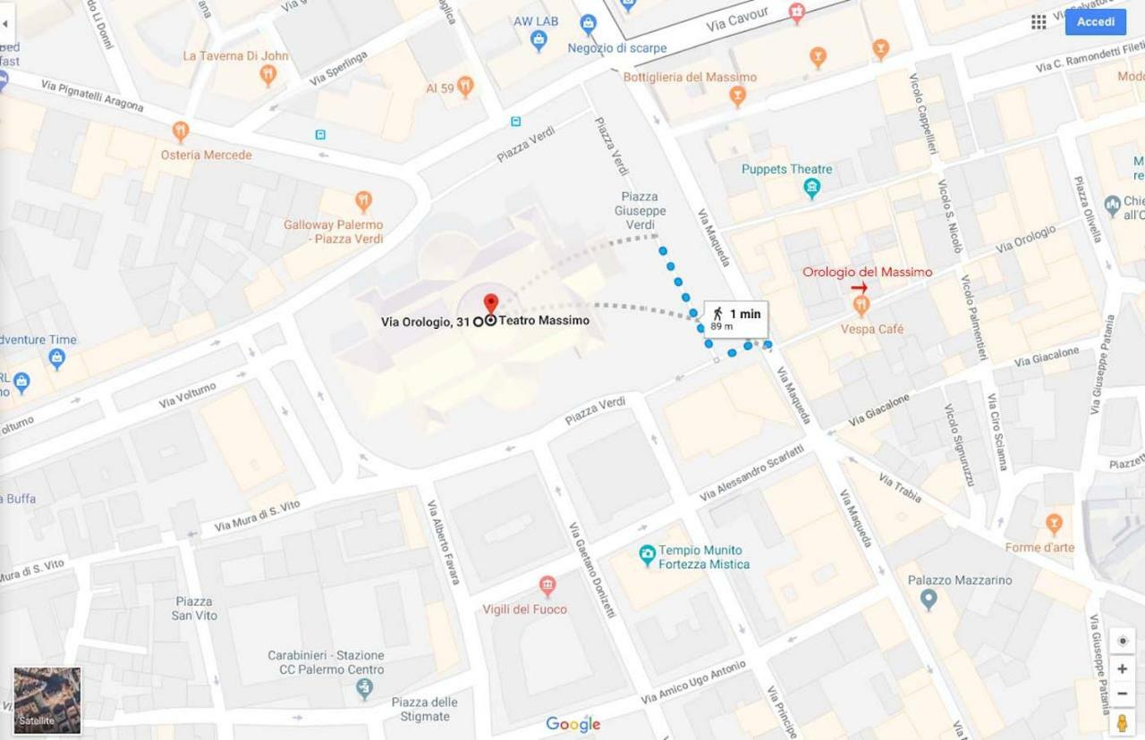 Apartamento Orologio Del Massimo Palermo Exterior foto